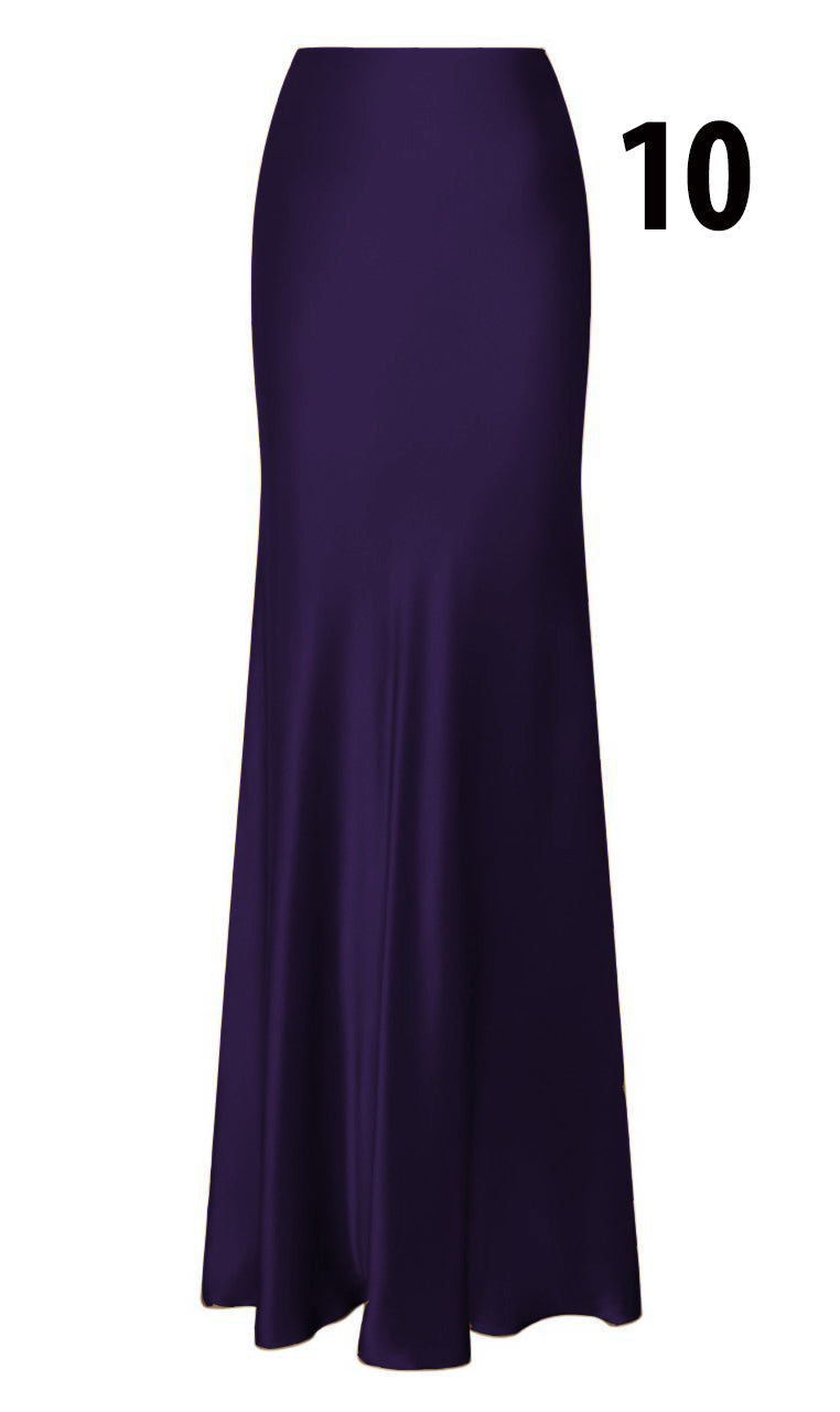 Silk Satin Skirts