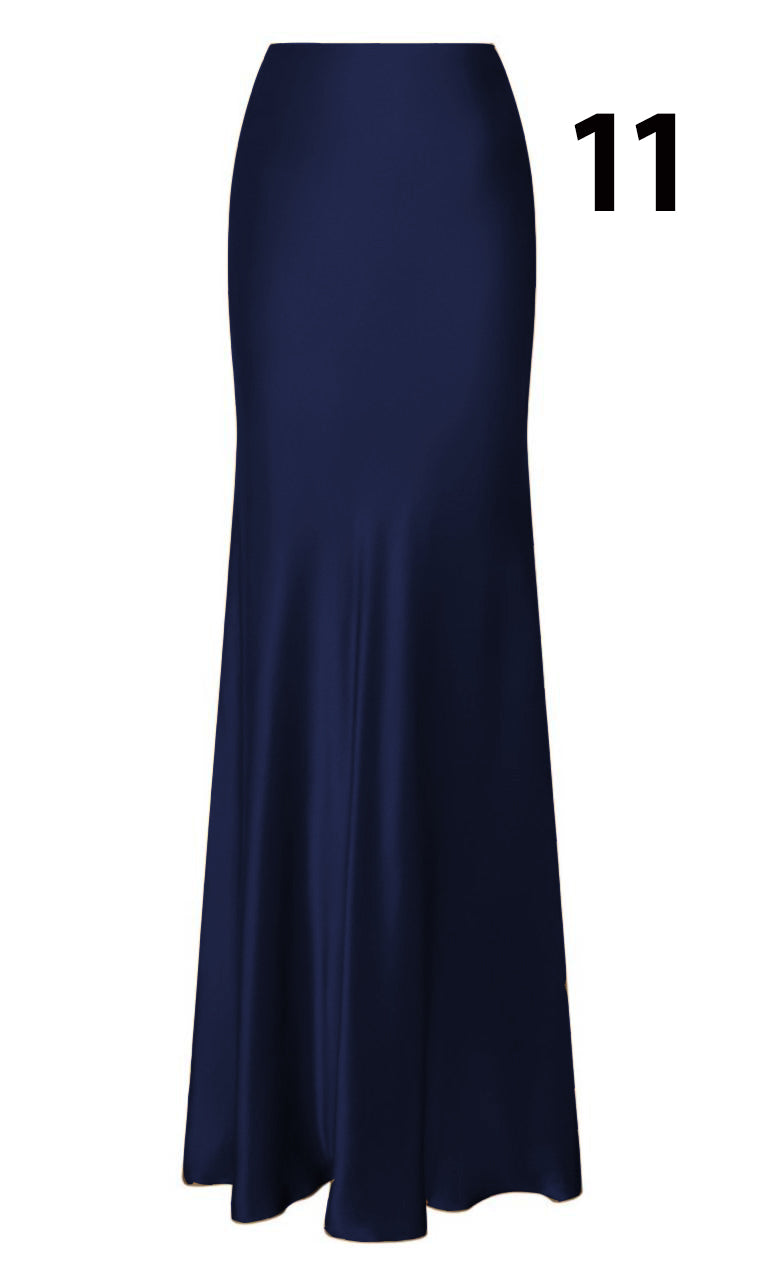 Silk Satin Skirts