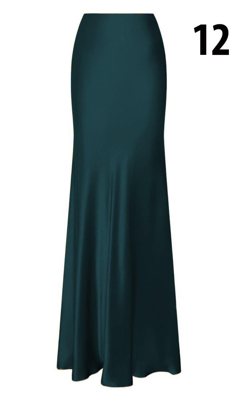 Silk Satin Skirts