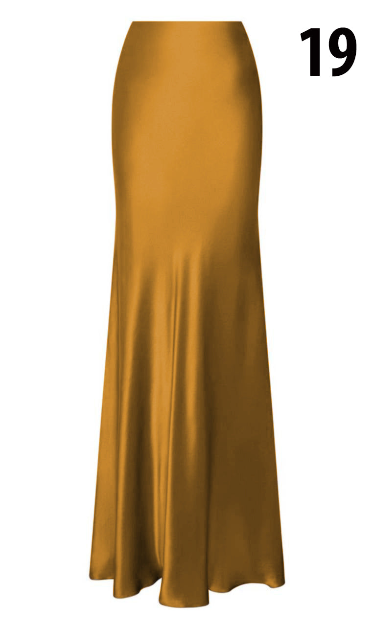 Silk Satin Skirts
