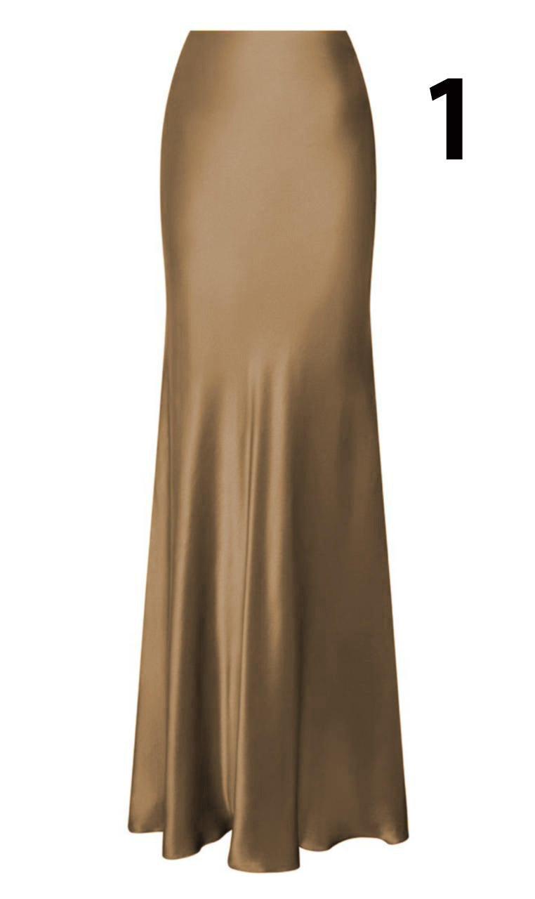 Silk Satin Skirts