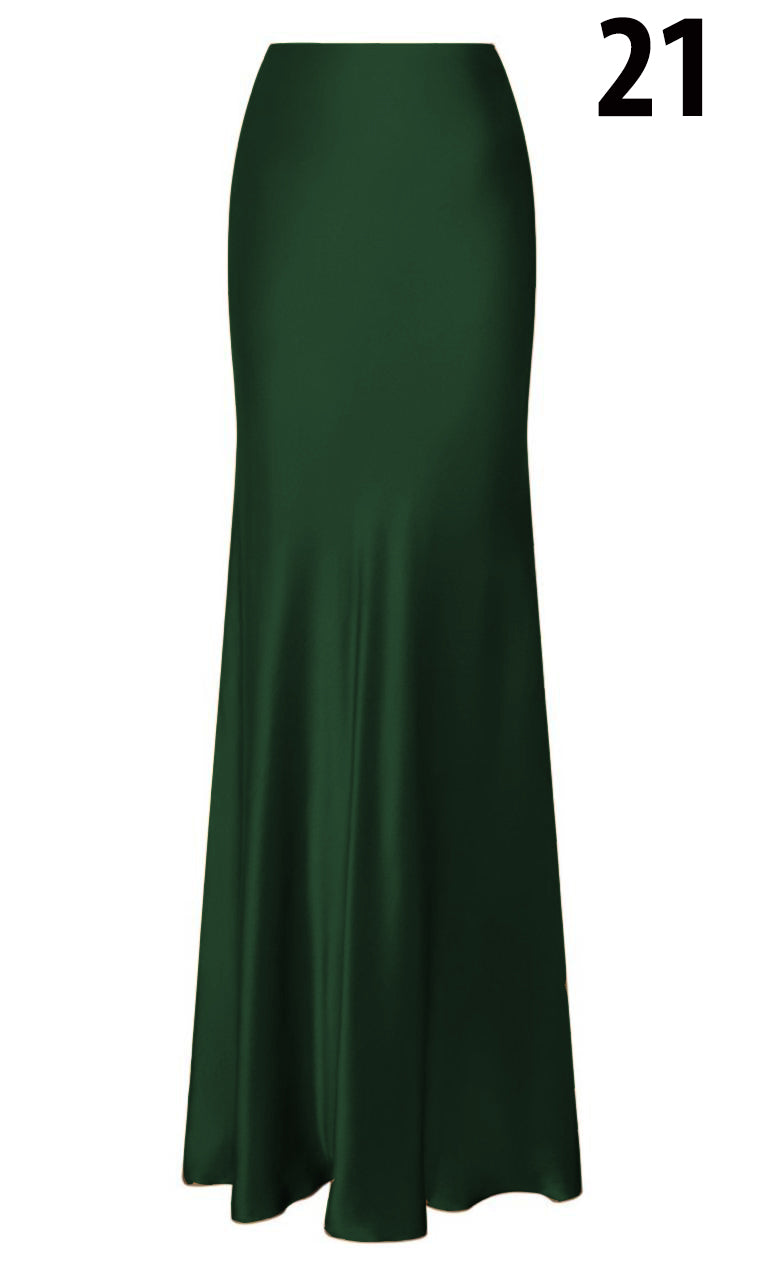 Silk Satin Skirts