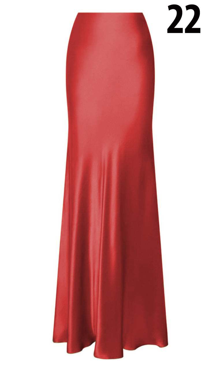 Silk Satin Skirts