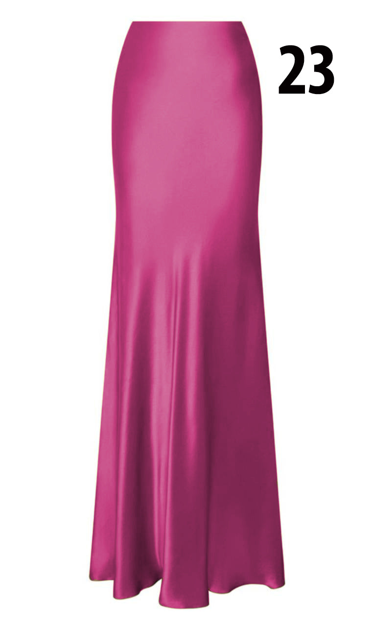Silk Satin Skirts