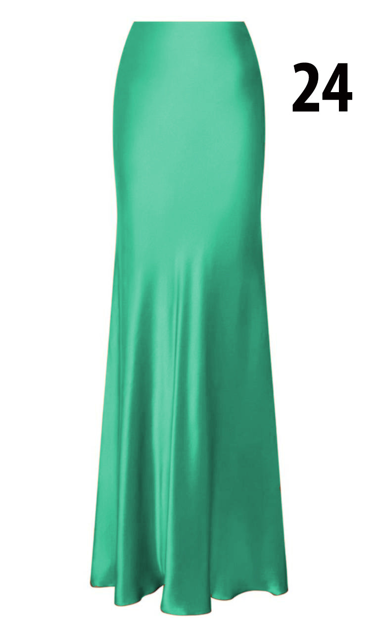 Silk Satin Skirts