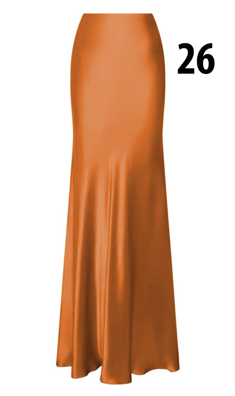 Silk Satin Skirts