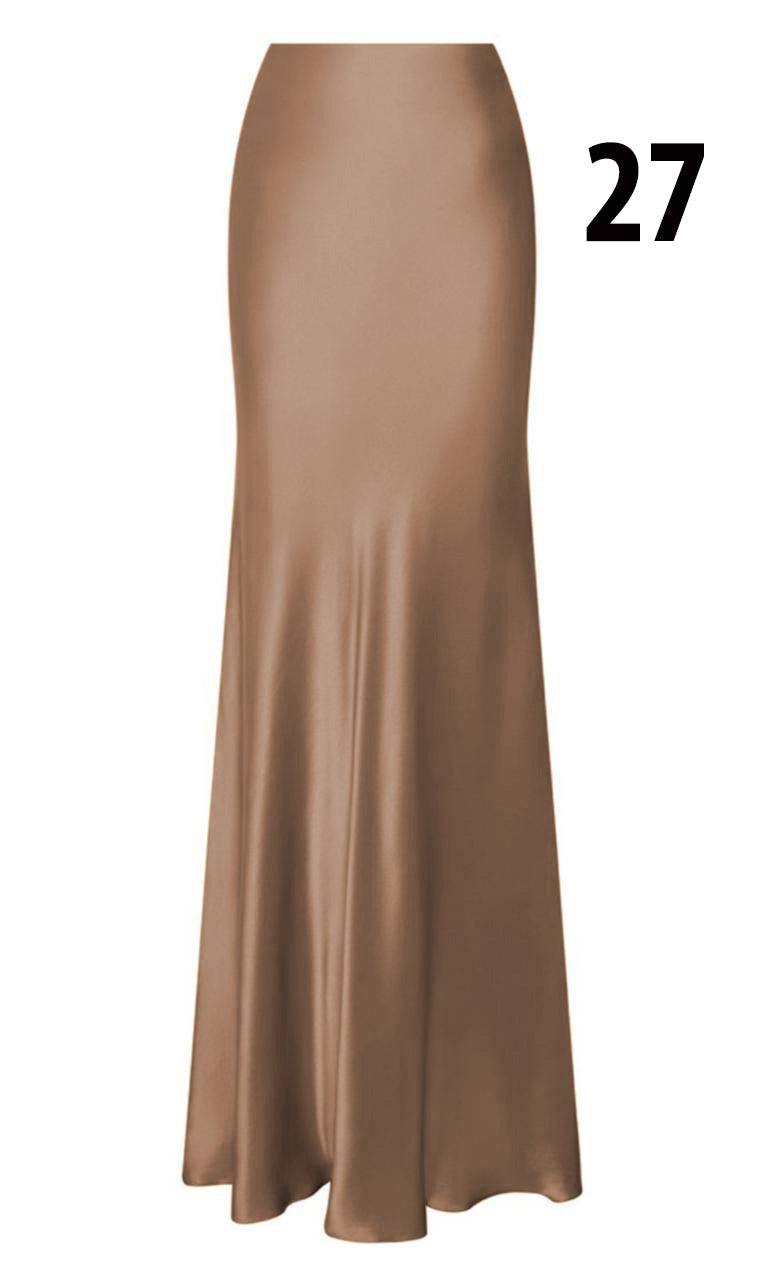 Silk Satin Skirts