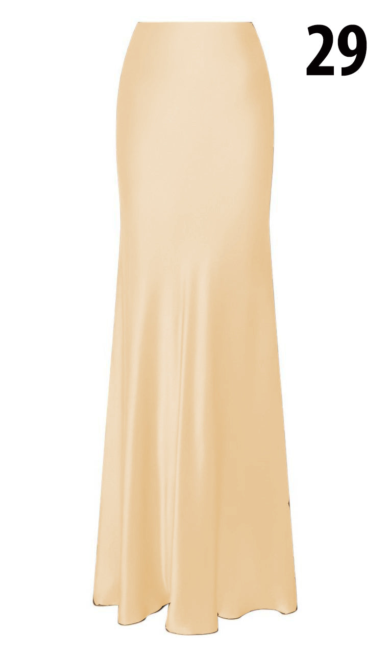 Silk Satin Skirts