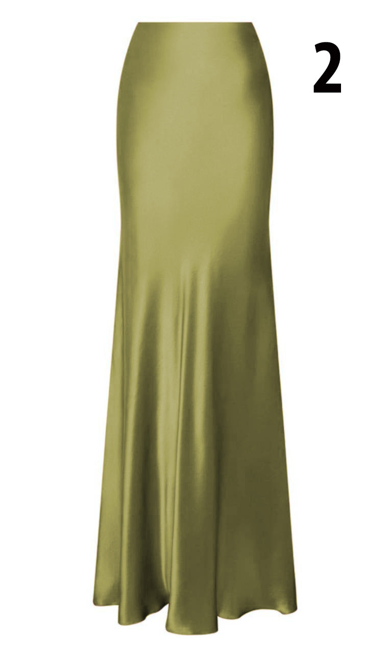 Silk Satin Skirts