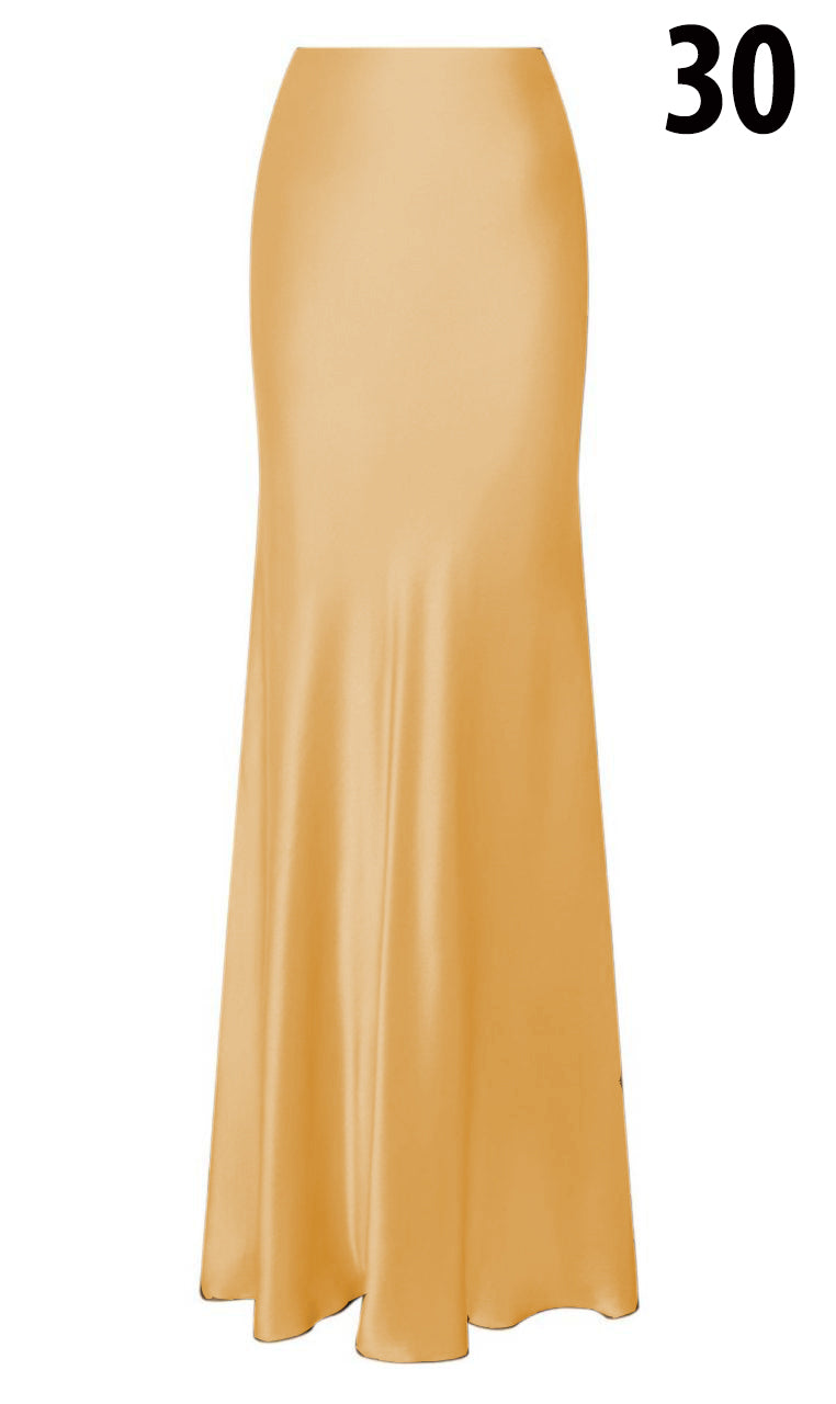 Silk Satin Skirts