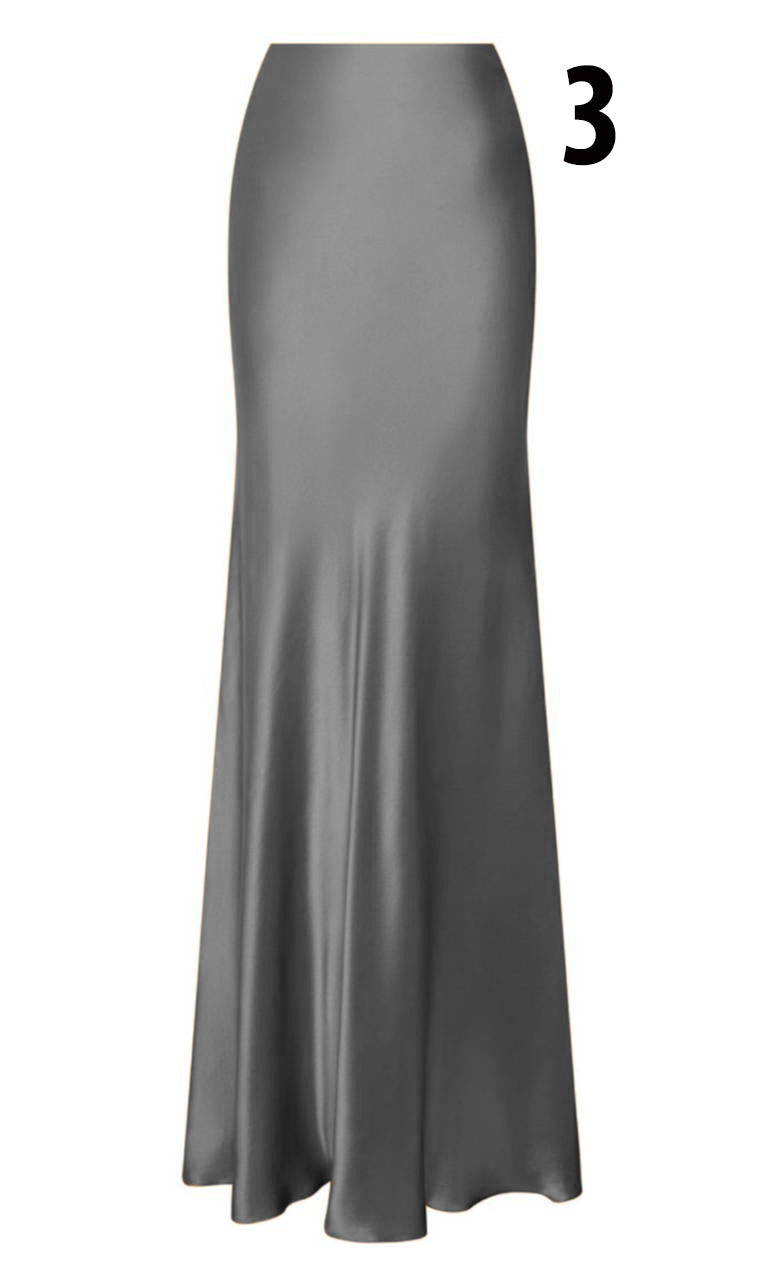 Silk Satin Skirts