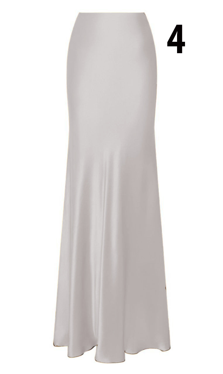 Silk Satin Skirts