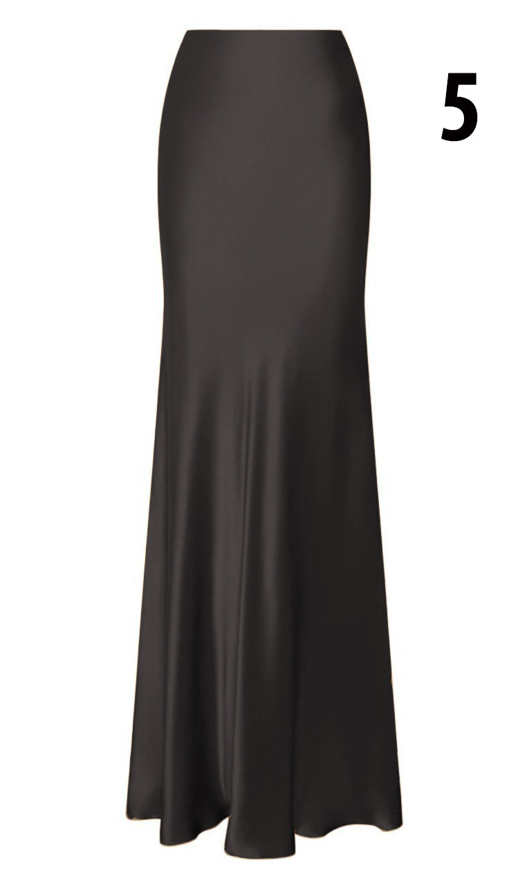 Silk Satin Skirts