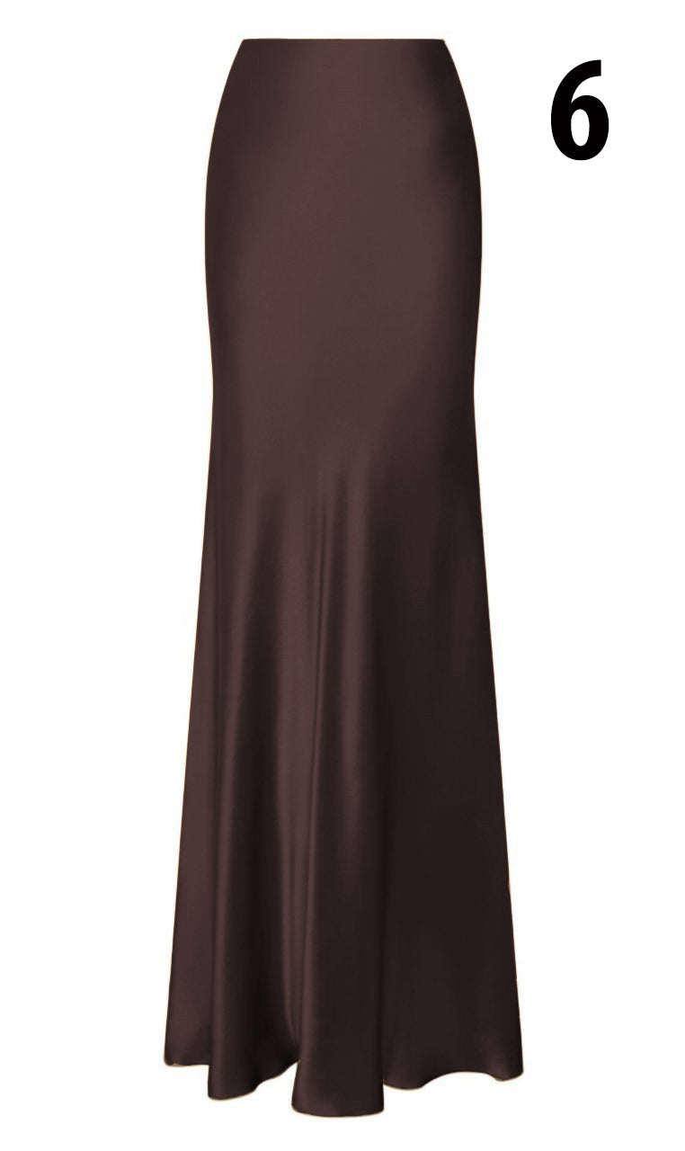 Silk Satin Skirts