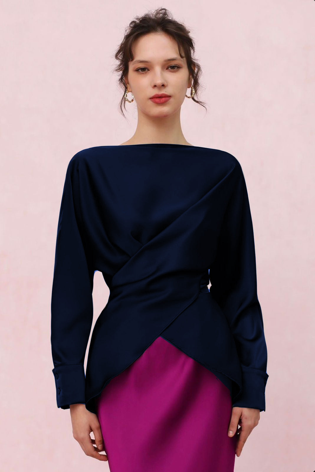 Silk Wrapped Tops