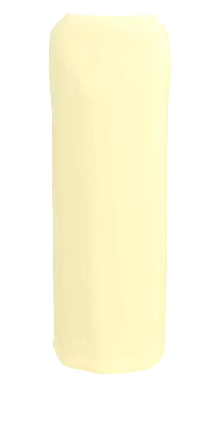 Pencil Skirt Yellow