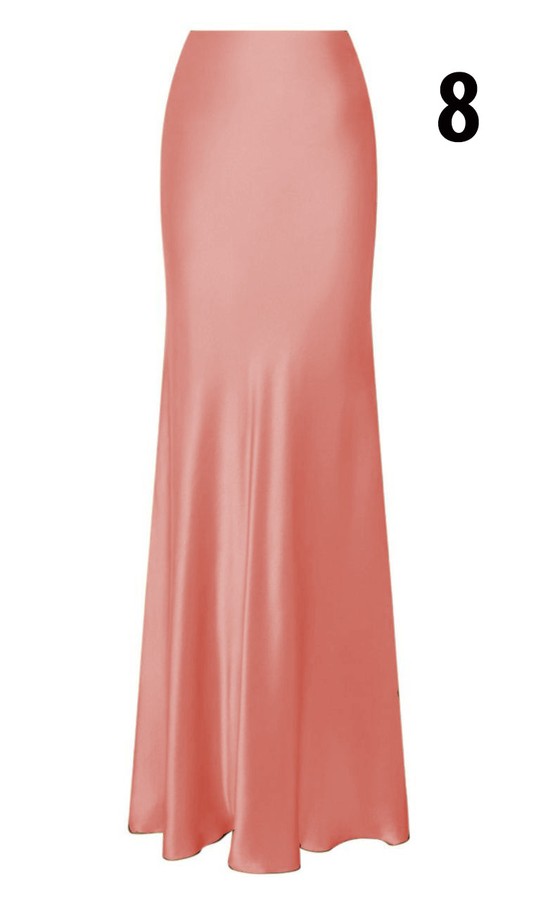 Silk Satin Skirts