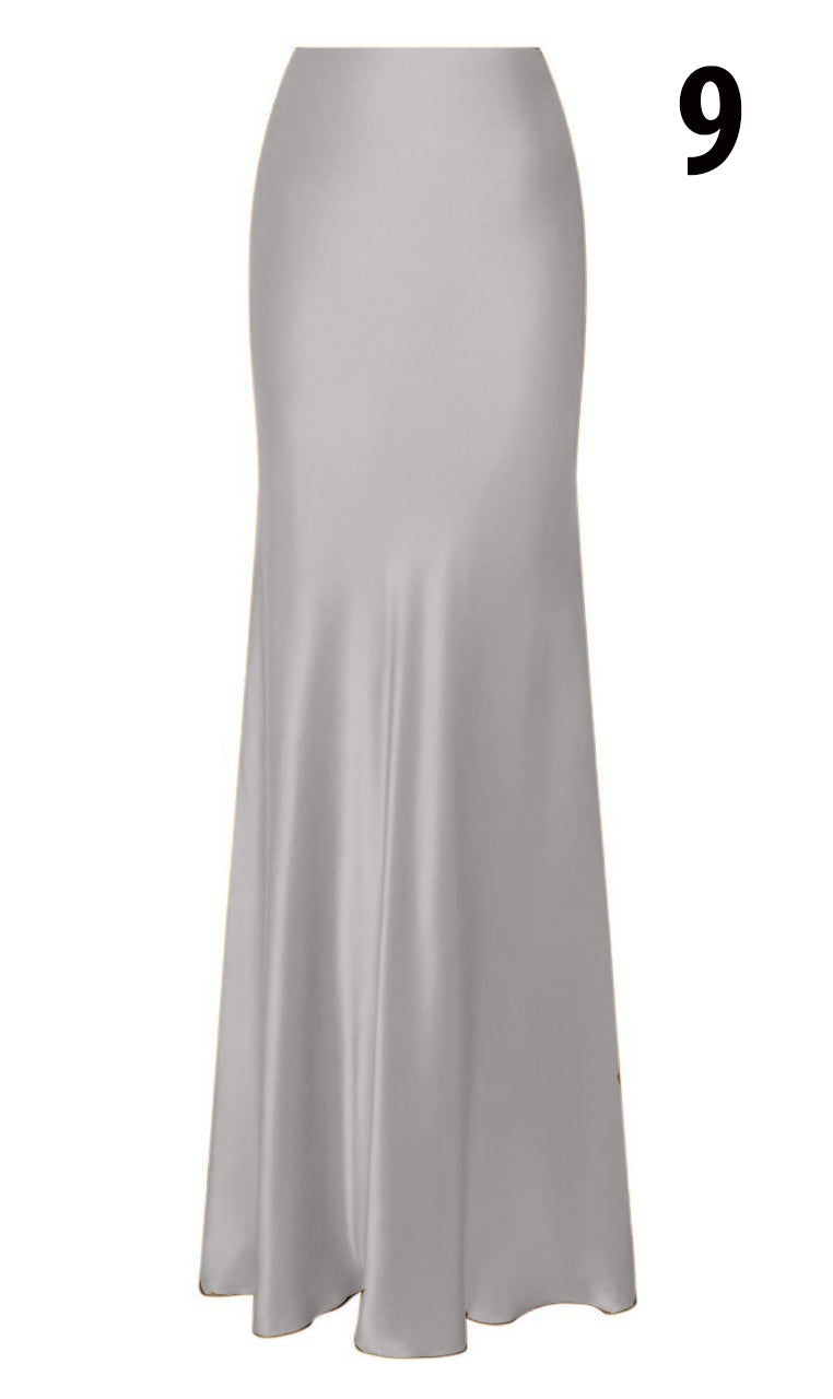Silk Satin Skirts