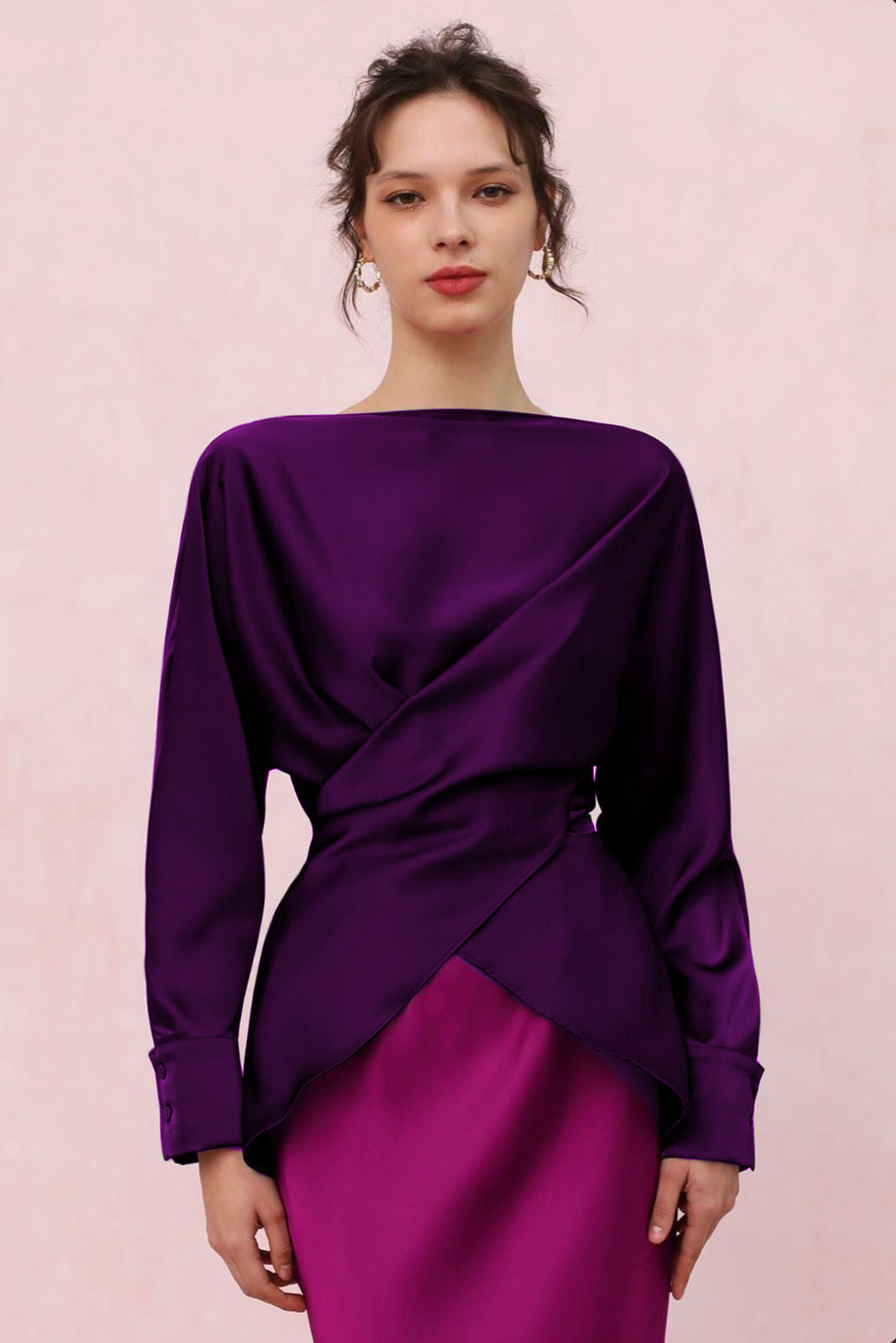 Silk Wrapped Tops
