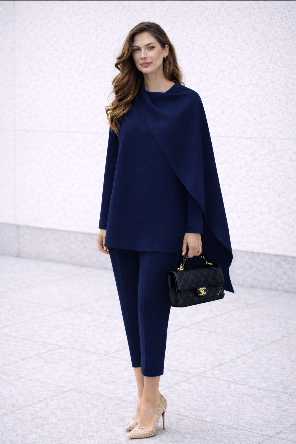 Croissant Set | Navy Blue