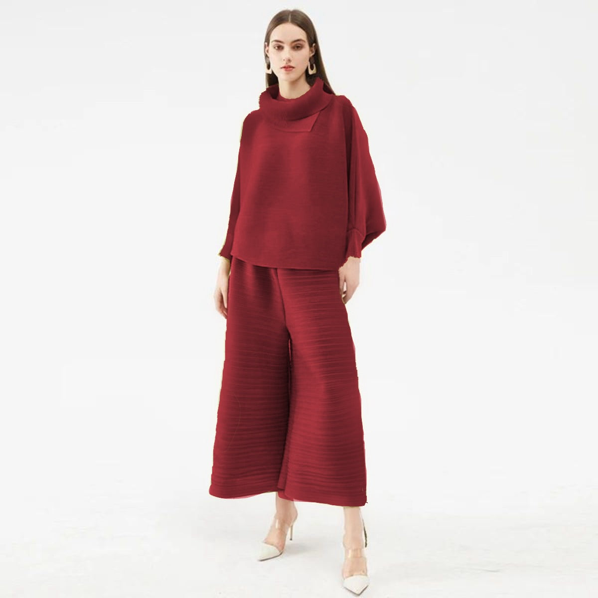Ripple Set Deep Red