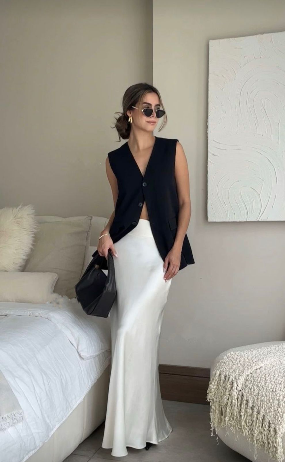 Silk Satin Skirts