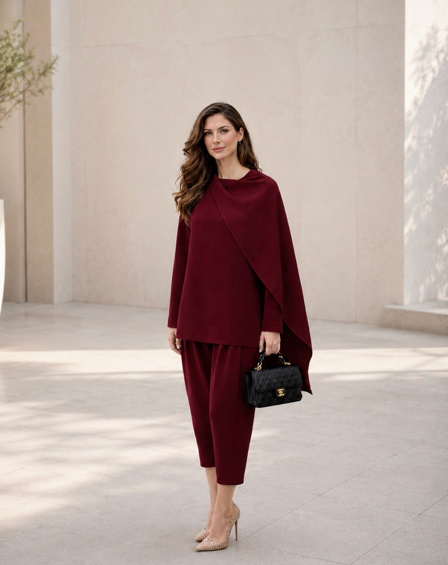 Croissant Set | Burgundy