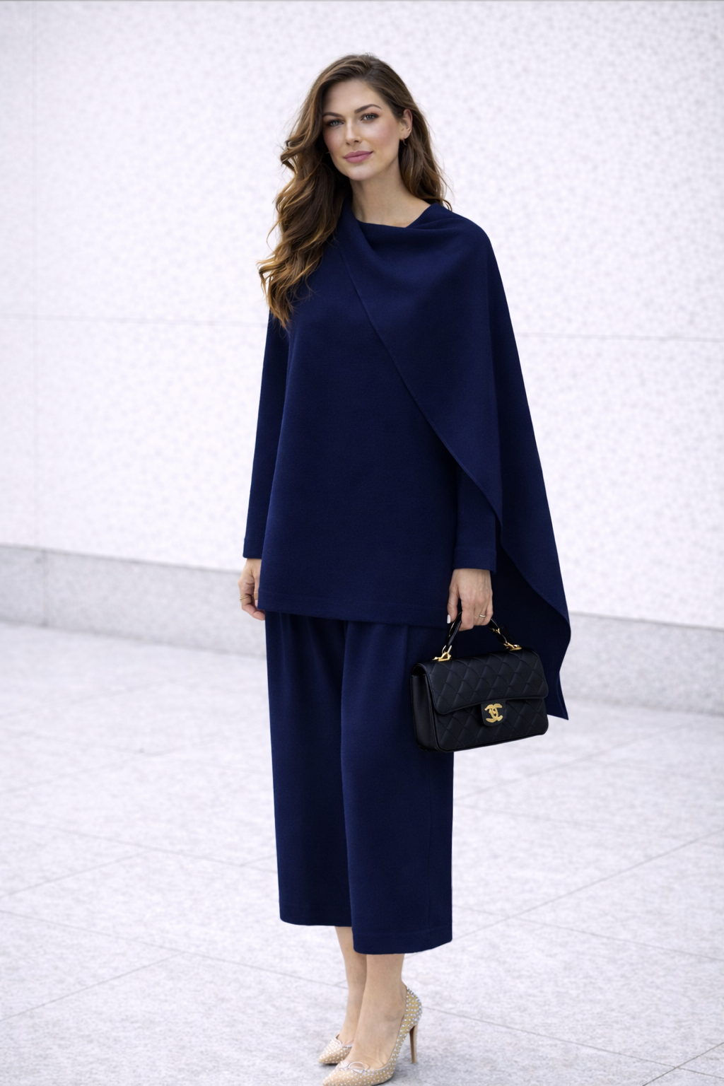 Croissant Set | Navy Blue