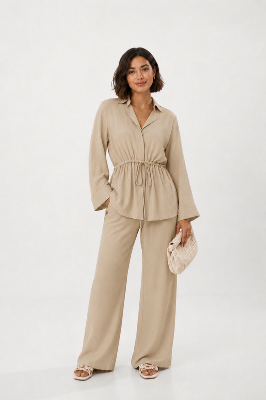 Nia String Set | Khakhi