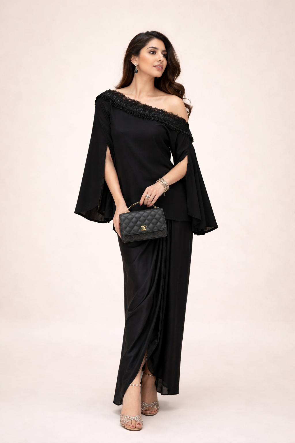 Moon | Dhoti Set (Embellished)