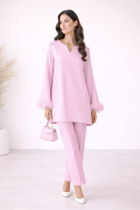 Ostrich Feather Trim Sets