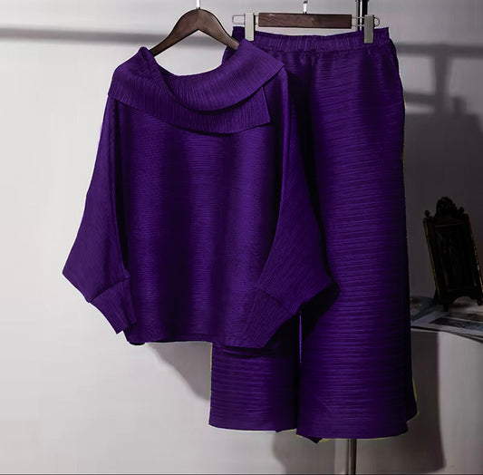 Ripple Set Dark Purple