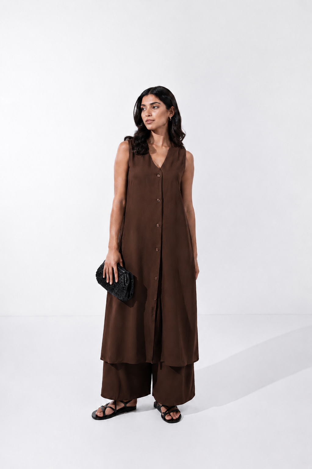 Rafia Set | Mud Brown
