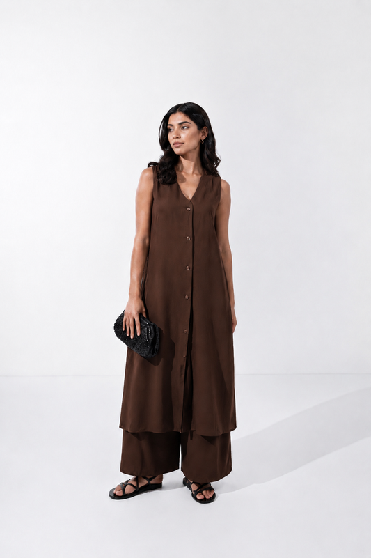 Rafia Set | Mud Brown
