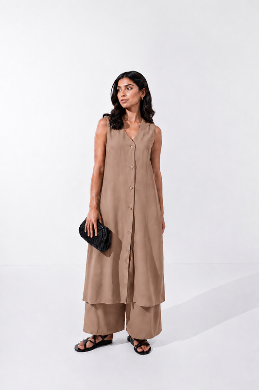 Rafia Set | Khakhi